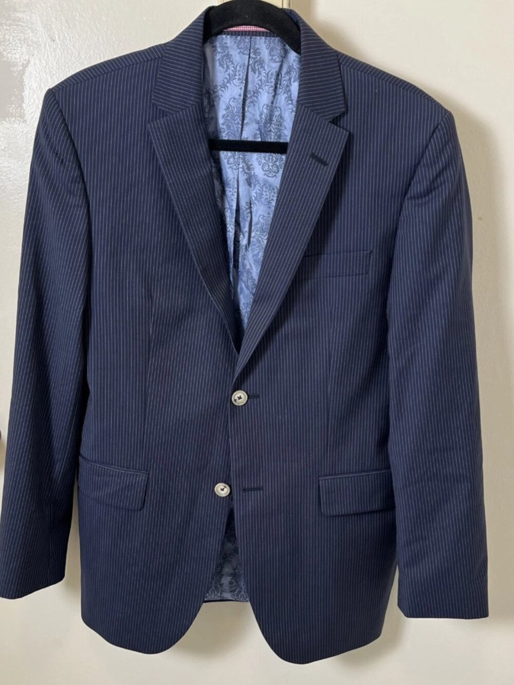 SAND Copenhagen EU 46 REDA Super 110s Wool Pinstripe Blazer